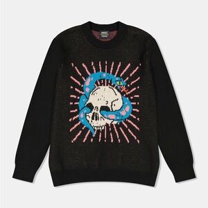 WeSC Leon Skull Snake Crewneck Sweater